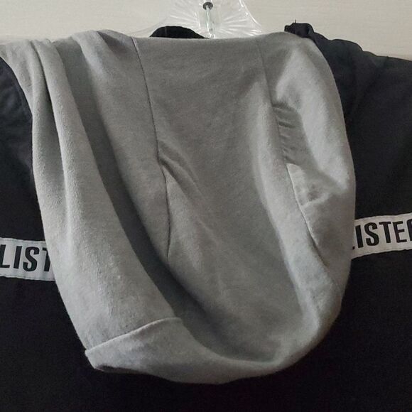 Hollister jacket womens size xs x-small black lightweight windbreaker - Picture 11 of 16